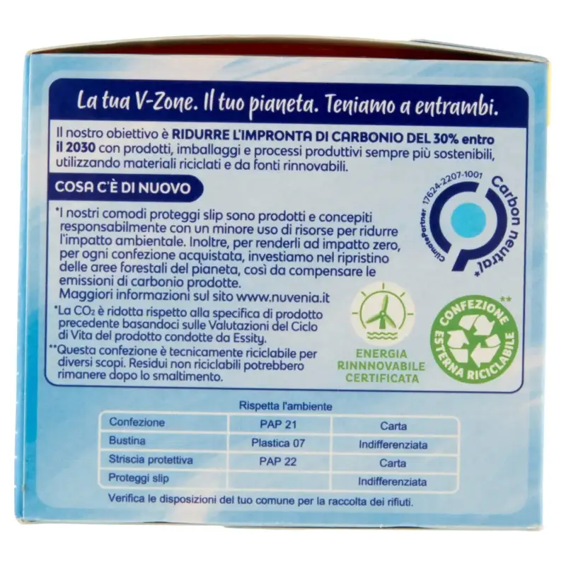 Nuvenia Dailies Fresh Regular Slip Protector Pliat in Pliculet 22buc Bax 12 buc.